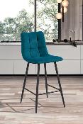 CHAISE HAUTE ANGELE BLEU TURQUOISE