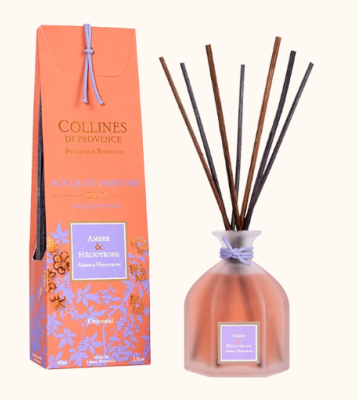 COLLINES DE PROVENCE BOUQUET PARFUME AMBRE ET HELIOTROPE 100ML