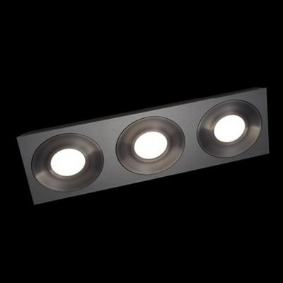 GROSSMANN APPLIQUE  " COAX " 3 LED GRIS-NOIR