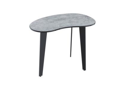 BOUT DE CANAPE SILVERSTONE CERAMIQUE SILVER PIEDS PLEINS 