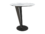 BOUT DE CANAPE ARTEMIS CERAMIQUE MARBE MAT HT.60
