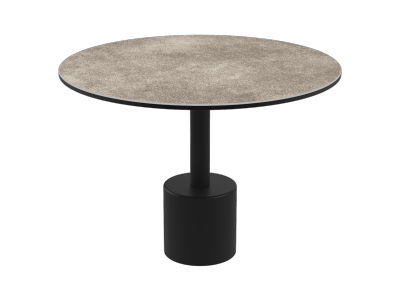 BOUT DE CANAPE  MONOLITH  CERAMIQUE ARGILE  DIAM.55cm  HAUT.40cm