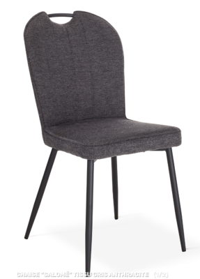 CHAISE SANAA GRIS ANTHRACITE