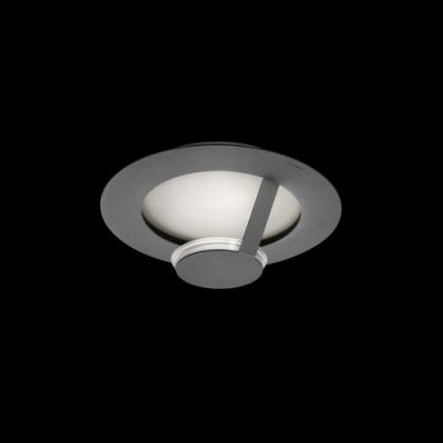 GROSSMANN PLAFONNIER " FLAT " GRIS-GRIS ARGENTE