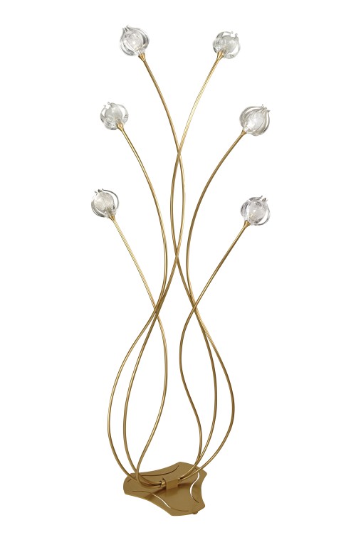 CVL LAMPADAIRE GAIA 6L LAITON BRUNI 
