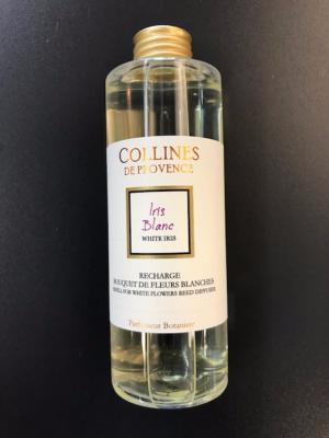 COLLINES DE PROVENCE RECHARGE  BOUQUET  PARFUME IRIS BLANC 200ML