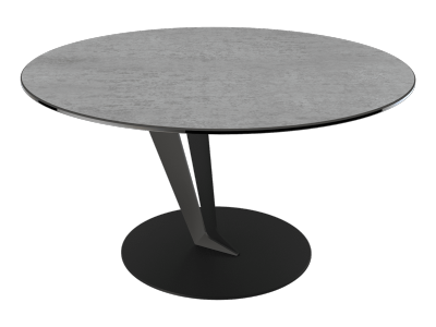 TABLE BASSE ARTEMIS CERAMIQUE SILVER
