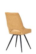 CHAISE STORMY PIVOTANTE JAUNE
