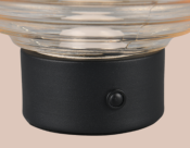 LAMPE DE TABLE RECHARGEABLE EARL AMBREE