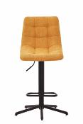 CHAISE DE BAR OSLO PIVOTANTE JAUNE