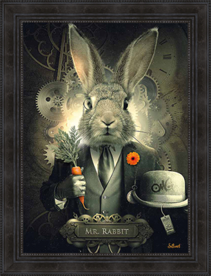 TOILE MR RABBIT