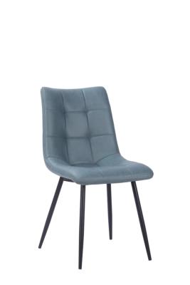 CHAISE OSLO MICROFIBRE BLEU PAON