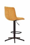 CHAISE DE BAR OSLO PIVOTANTE JAUNE