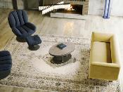 TABLE BASSE ALBA CERAMIQUE ARGILE