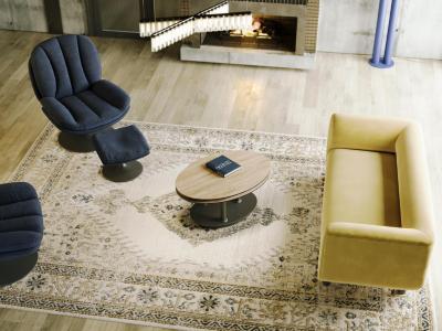 TABLE BASSE ALBA CERAMIQUE CHENE CLAIR