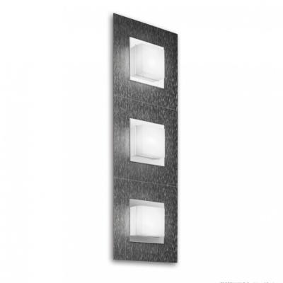 GROSSMANN APPLIQUE  " BASIC " 3 LED ANTHRACITE