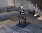 TABLE BASSE OPERA CERAMIQUE TITANE