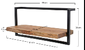 ETAGERE EDGE 65cm