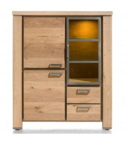 MEUBLE DE RANGEMENT AVEC PORTE VITREE CANOVA