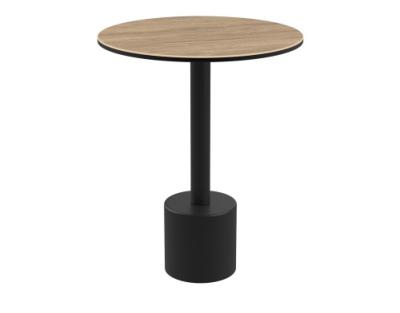 BOUT DE CANAPE  MONOLITH  CERAMIQUE CHENE CLAIR  DIAM.55