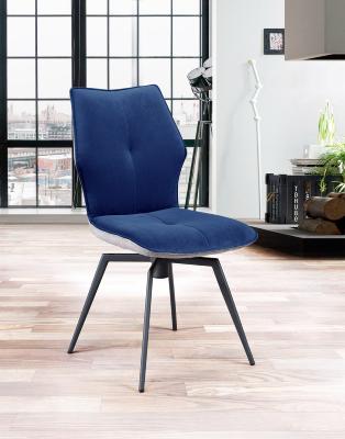 CHAISE PALOMA BLEU MARINE 