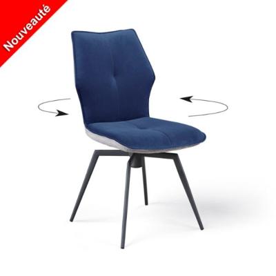 CHAISE PALOMA BLEU MARINE 