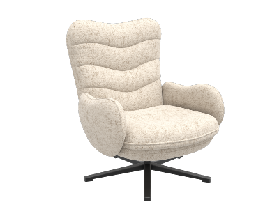 Fauteuil Dublin - Tissu Vanilla