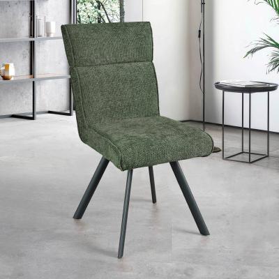 CHAISE ARTHEMIS VERT PIEDS METAL