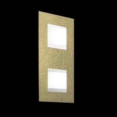 GROSSMANN APPLIQUE  " BASIC " 2 LED LAITON MAT