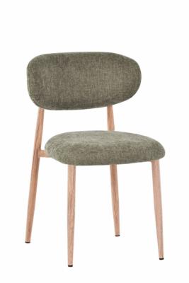 CHAISE COOL VERT PIEDS CLAIRS