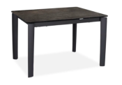 TABLE DE REPAS LINO EN CERAMIQUE IRON  120x80X76cm