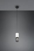 SUSPENSION TOSH NOIR ET BLANC 1XE27