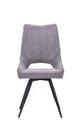 CHAISE STORMY PIVOTANTE GRIS