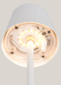 LAMPE DE TABLE RECHARGEABLE DIAZ BLANCHE