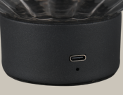 LAMPE DE TABLE RECHARGEABLE LORD FUMEE