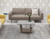 TABLE BASSE QUATTRO CERAMIQUE SILVER