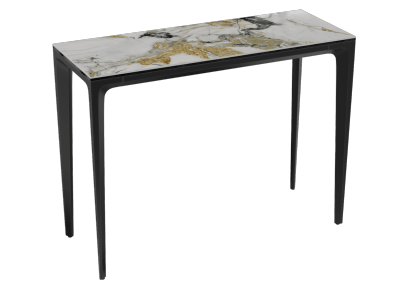 CONSOLE VALENCIA MARBRE DORO