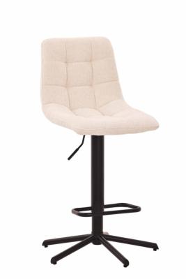 CHAISE DE BAR OBVIOUS IVOIRE PIVOTANTE SUR PISTON